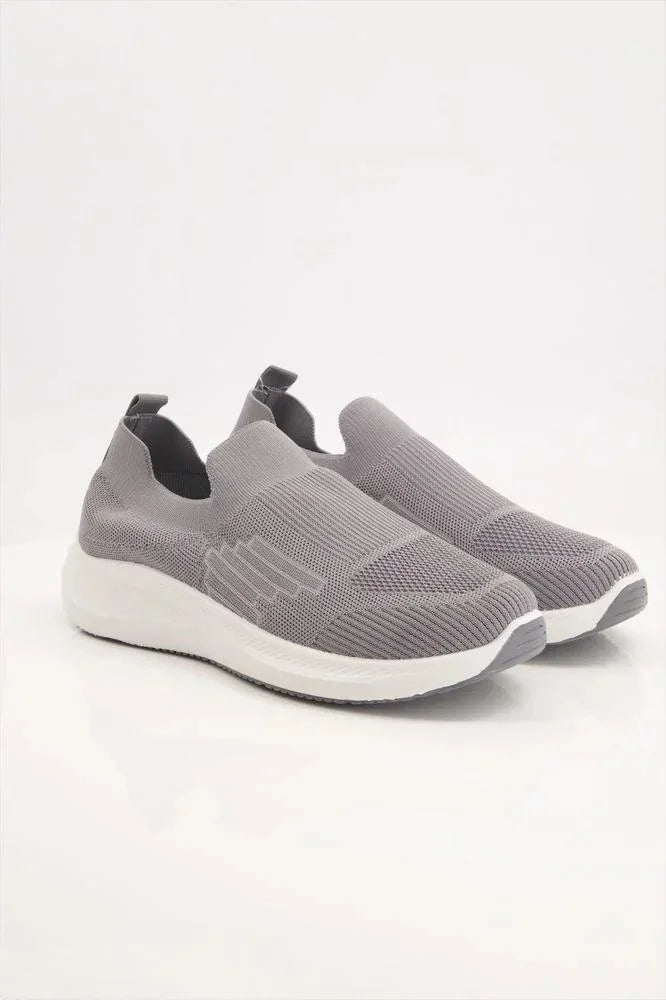 Black Camel Slip-On Jogging Shoes (8508) – Lightweight & Stylish